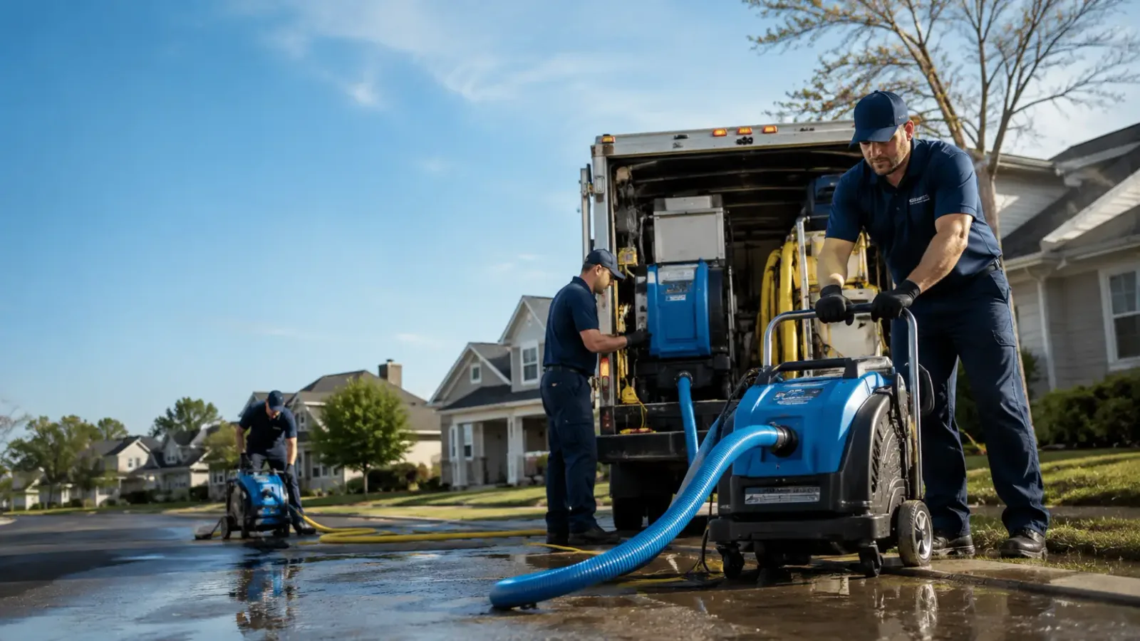 Flood Damage Cleanup in Bretz, WV